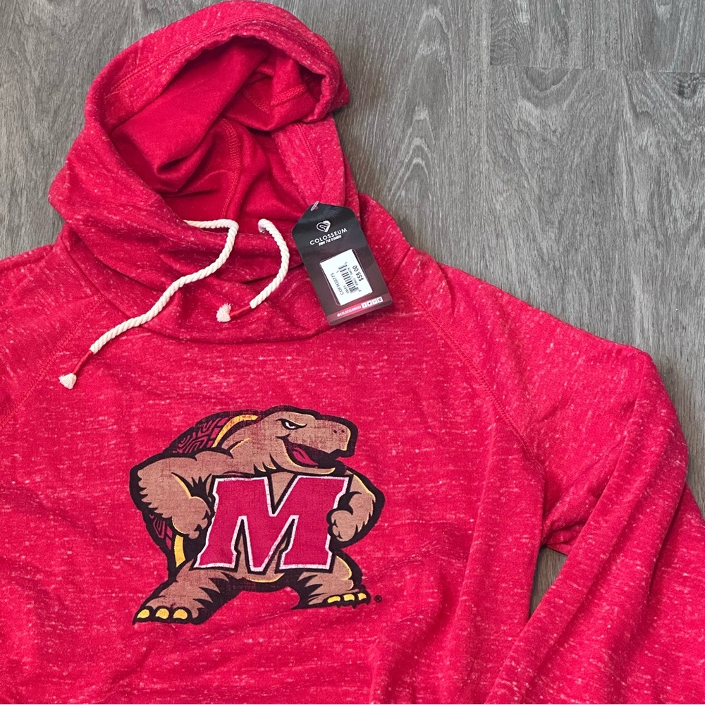Colosseum | Women’s Maryland Terps Hoodie | Size L - NWT!